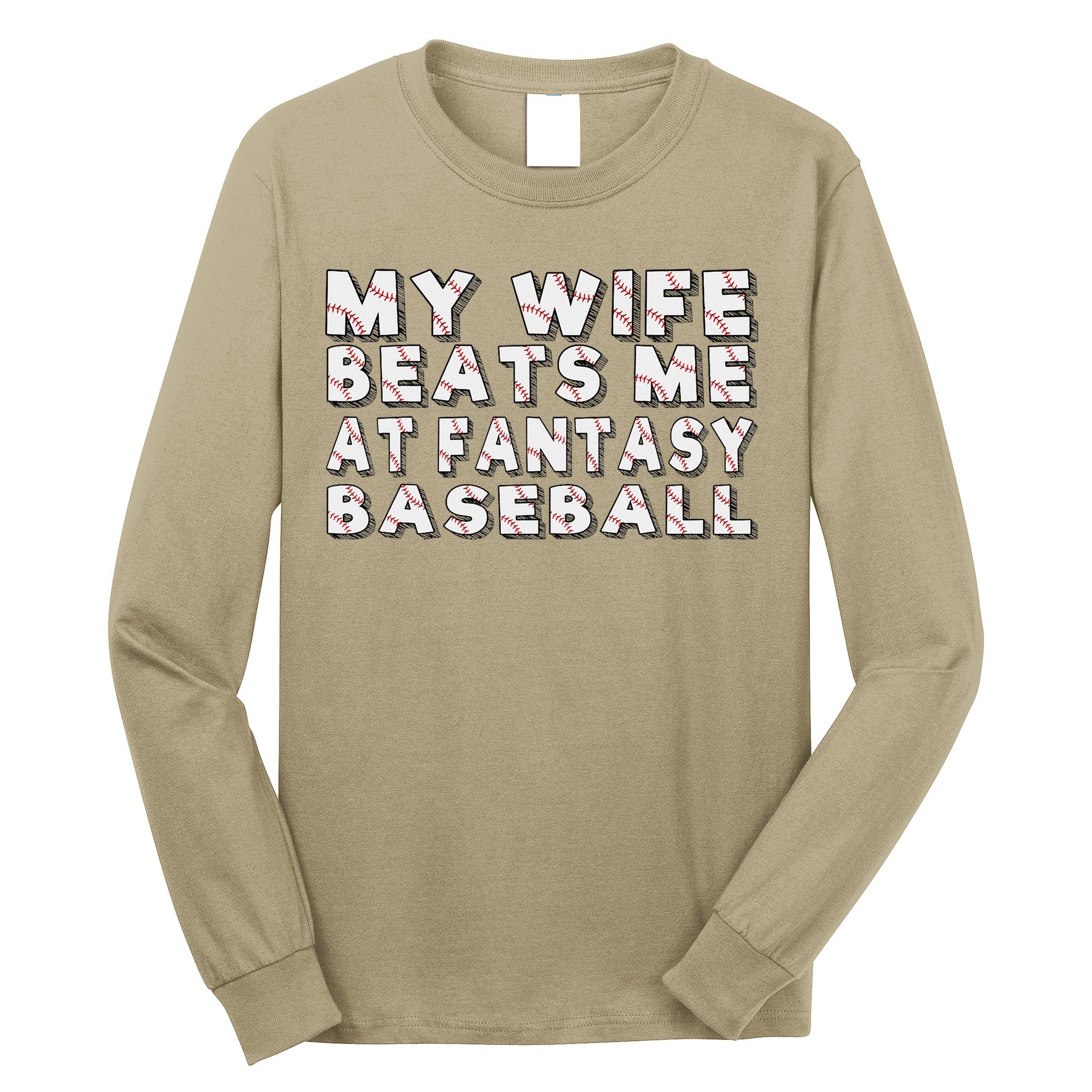 Fantasy Baseball Legend Funny Fantasy Baseball Champion Long Sleeve Shirt