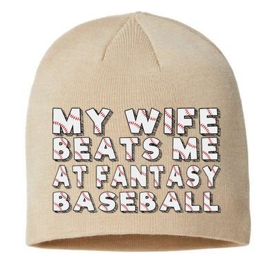 Fantasy Baseball Legend Funny Fantasy Baseball Champion Sustainable Beanie