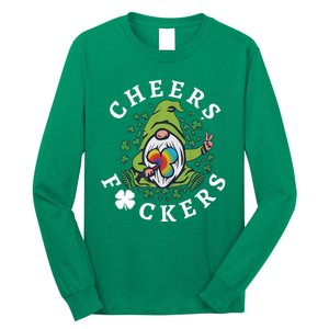 Friends Beer Lover Cheers Feckers Long Sleeve Shirt