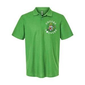 Friends Beer Lover Cheers Feckers Softstyle Adult Sport Polo