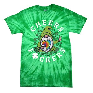 Friends Beer Lover Cheers Feckers Tie-Dye T-Shirt