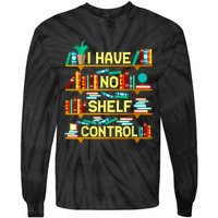 Funny Book Lover Book Club Group Reading Librarian Pun Tie-Dye Long Sleeve Shirt