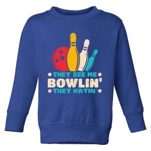 Funny Bowling Lover For Bowler Toddler Sweatshirt