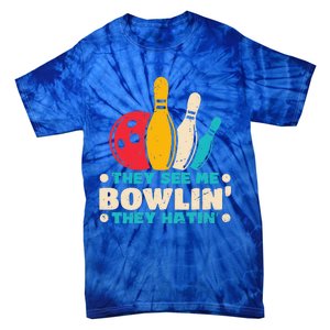 Funny Bowling Lover For Bowler Tie-Dye T-Shirt