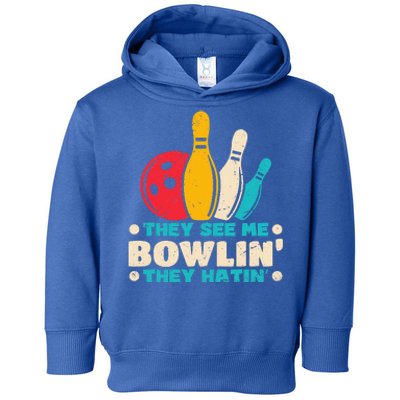 Funny Bowling Lover For Bowler Toddler Hoodie