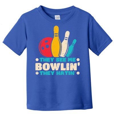 Funny Bowling Lover For Bowler Toddler T-Shirt