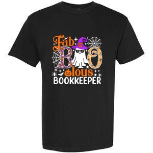 Fab Boo Lous Bookkeeper Funny Halloween Costume Garment-Dyed Heavyweight T-Shirt