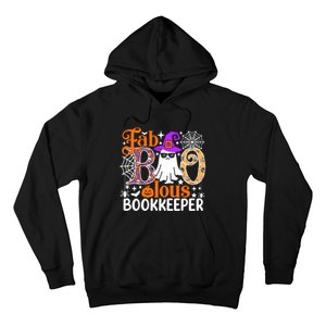 Fab Boo Lous Bookkeeper Funny Halloween Costume Hoodie