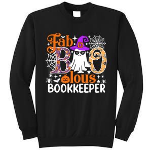 Fab Boo Lous Bookkeeper Funny Halloween Costume Sweatshirt