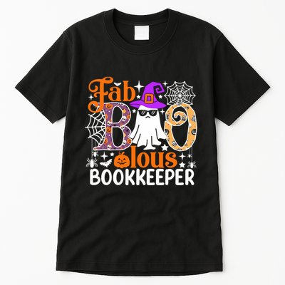 Fab Boo Lous Bookkeeper Funny Halloween Costume Tall T-Shirt