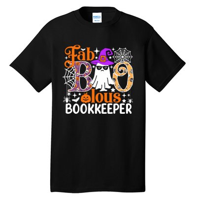 Fab Boo Lous Bookkeeper Funny Halloween Costume Tall T-Shirt