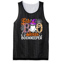 Fab Boo Lous Bookkeeper Funny Halloween Costume Mesh Reversible Basketball Jersey Tank