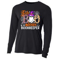 Fab Boo Lous Bookkeeper Funny Halloween Costume Cooling Performance Long Sleeve Crew