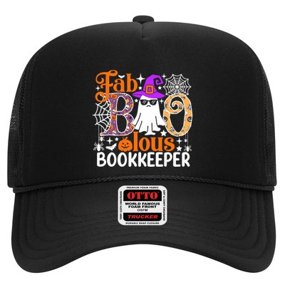 Fab Boo Lous Bookkeeper Funny Halloween Costume Trucker Hat