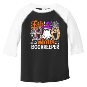 Fab Boo Lous Bookkeeper Funny Halloween Costume Toddler Fine Jersey T-Shirt