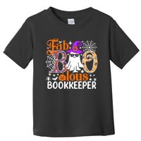 Fab Boo Lous Bookkeeper Funny Halloween Costume Toddler T-Shirt