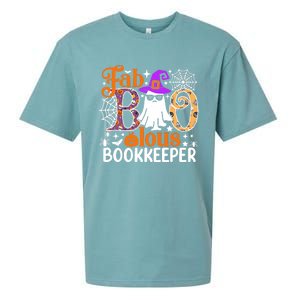 Fab Boo Lous Bookkeeper Funny Halloween Costume Sueded Cloud Jersey T-Shirt