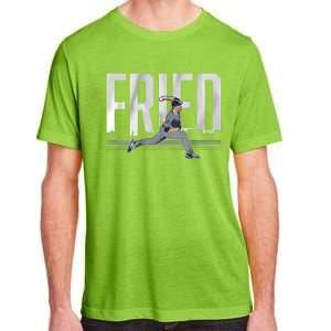 Fried Baseball Lover Max Fan Adult ChromaSoft Performance T-Shirt