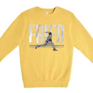 Fried Baseball Lover Max Fan Premium Crewneck Sweatshirt