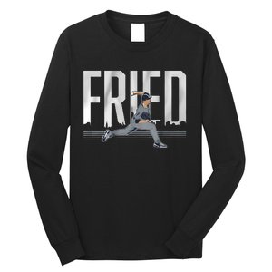 Fried Baseball Lover Max Fan Long Sleeve Shirt