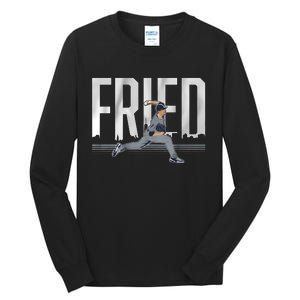 Fried Baseball Lover Max Fan Tall Long Sleeve T-Shirt