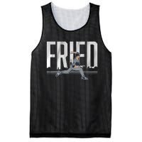 Fried Baseball Lover Max Fan Mesh Reversible Basketball Jersey Tank