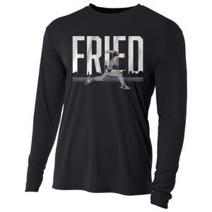 Fried Baseball Lover Max Fan Cooling Performance Long Sleeve Crew