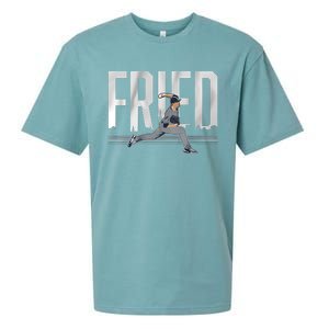 Fried Baseball Lover Max Fan Sueded Cloud Jersey T-Shirt