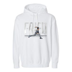 Fried Baseball Lover Max Fan Garment-Dyed Fleece Hoodie