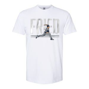 Fried Baseball Lover Max Fan Softstyle CVC T-Shirt