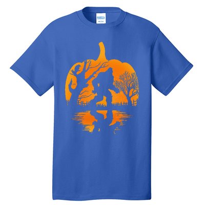 Funny Bigfoot Lover Halloween Halloween Tall T-Shirt