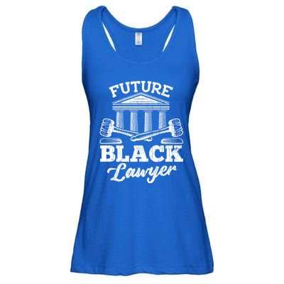 Future Black Lawyer Funny Attorney Law School Graphic Gift Ladies Essential Flowy Tank