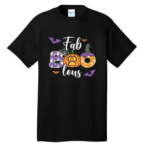 Fab Boo Lous Pumpkin Halloween Funny Pumpkin Gift Tall T-Shirt