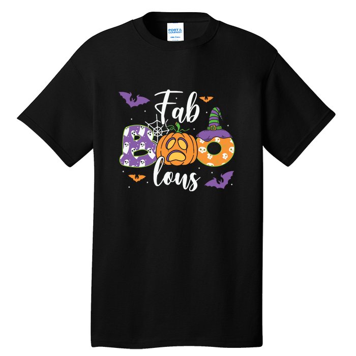 Fab Boo Lous Pumpkin Halloween Funny Pumpkin Gift Tall T-Shirt