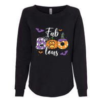 Fab Boo Lous Pumpkin Halloween Funny Pumpkin Gift Womens California Wash Sweatshirt