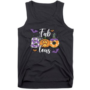 Fab Boo Lous Pumpkin Halloween Funny Pumpkin Gift Tank Top