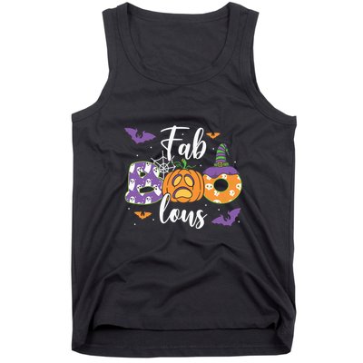 Fab Boo Lous Pumpkin Halloween Funny Pumpkin Gift Tank Top