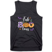 Fab Boo Lous Pumpkin Halloween Funny Pumpkin Gift Tank Top