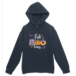 Fab Boo Lous Pumpkin Halloween Funny Pumpkin Gift Urban Pullover Hoodie