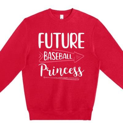 Funny Baseball Lover  Baseball Premium Crewneck Sweatshirt