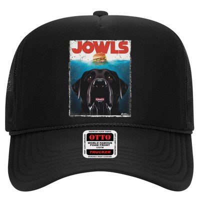 Funny Black Lab Jowls , Labrador Retriever Mom Top, Dad Trucker Hat