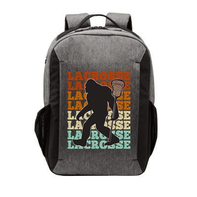 Funny Bigfoot Lacrosse Lax Sasquatch Lacrosse Team Player Vector Backpack