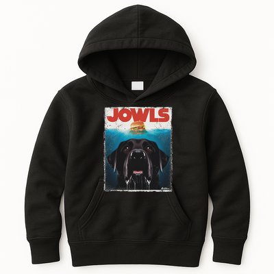 Funny Black Lab Jowls , Labrador Retriever Mom Top, Dad Kids Hoodie