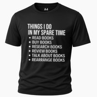 Funny Book Lover Bookish Reading Librarian Cooling Performance Crew T-Shirt