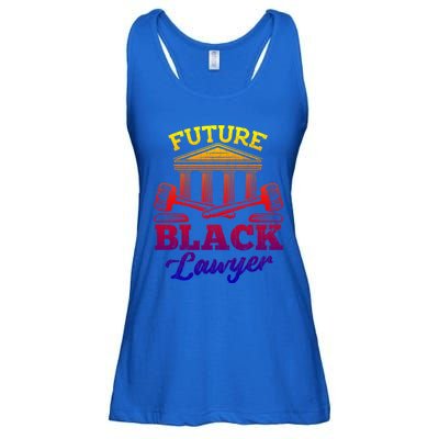 Future Black Lawyer Funny Attorney Law School Graphic Funny Gift Ladies Essential Flowy Tank