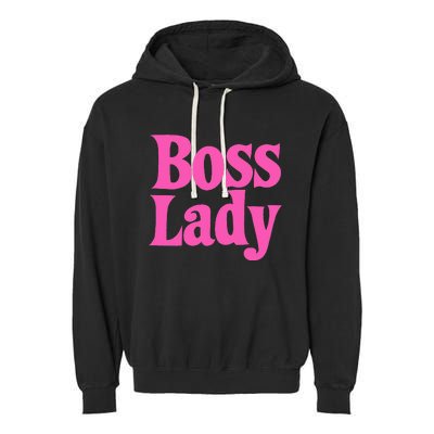 Funny Boss Lady Gift For  Cool Director Manager Garment-Dyed Fleece Hoodie