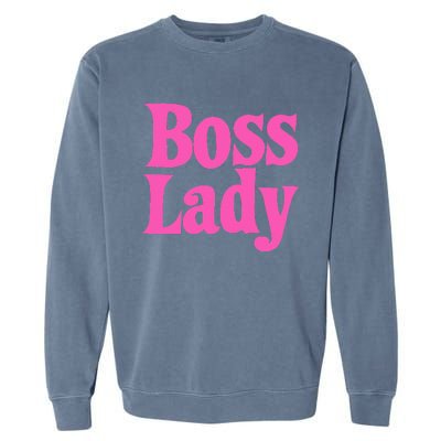 Funny Boss Lady Gift For  Cool Director Manager Garment-Dyed Sweatshirt