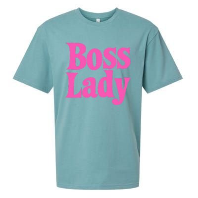 Funny Boss Lady Gift For  Cool Director Manager Sueded Cloud Jersey T-Shirt