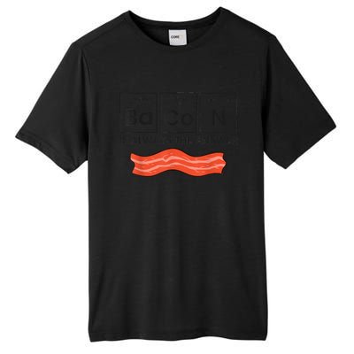 Funny Bacon Lover Bacon Is Always The Answer Tall Fusion ChromaSoft Performance T-Shirt