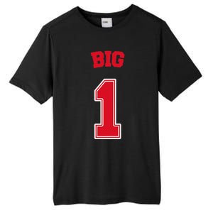 Football Big Little Sorority Reveal Big Sister Tall Fusion ChromaSoft Performance T-Shirt